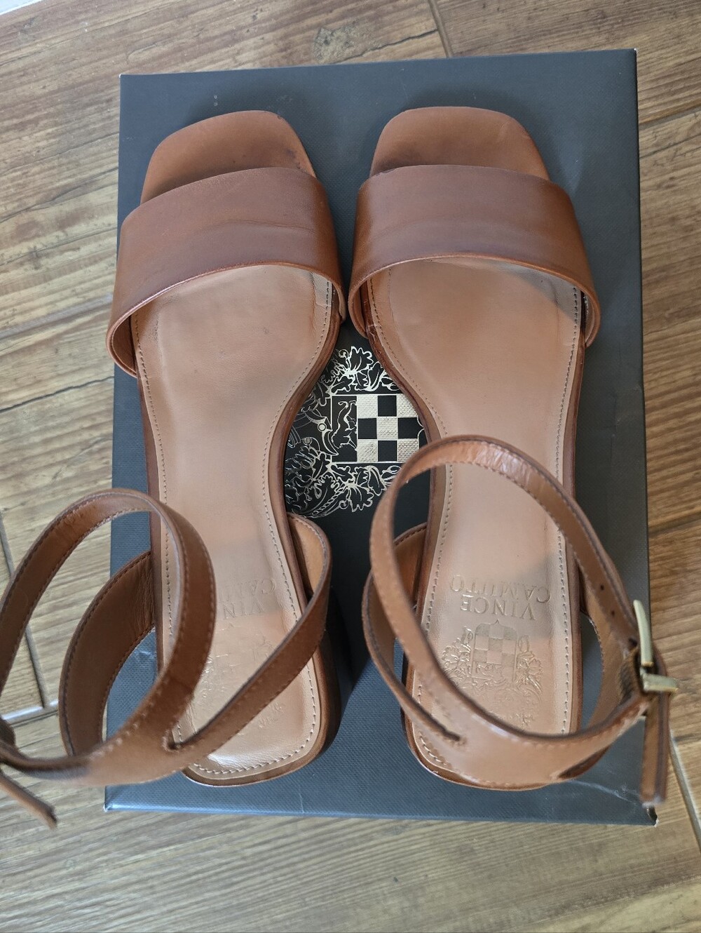 Vince Camuto Carliss Block Heeled Sandals - Picture 5 of 5